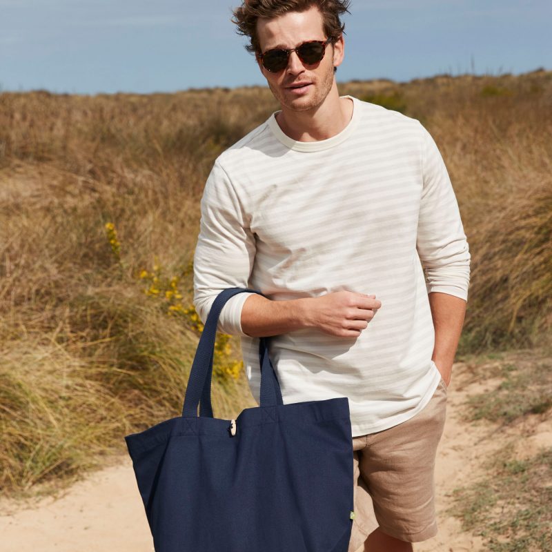 Personalised Organic Marina Tote Bag | Custom Printed