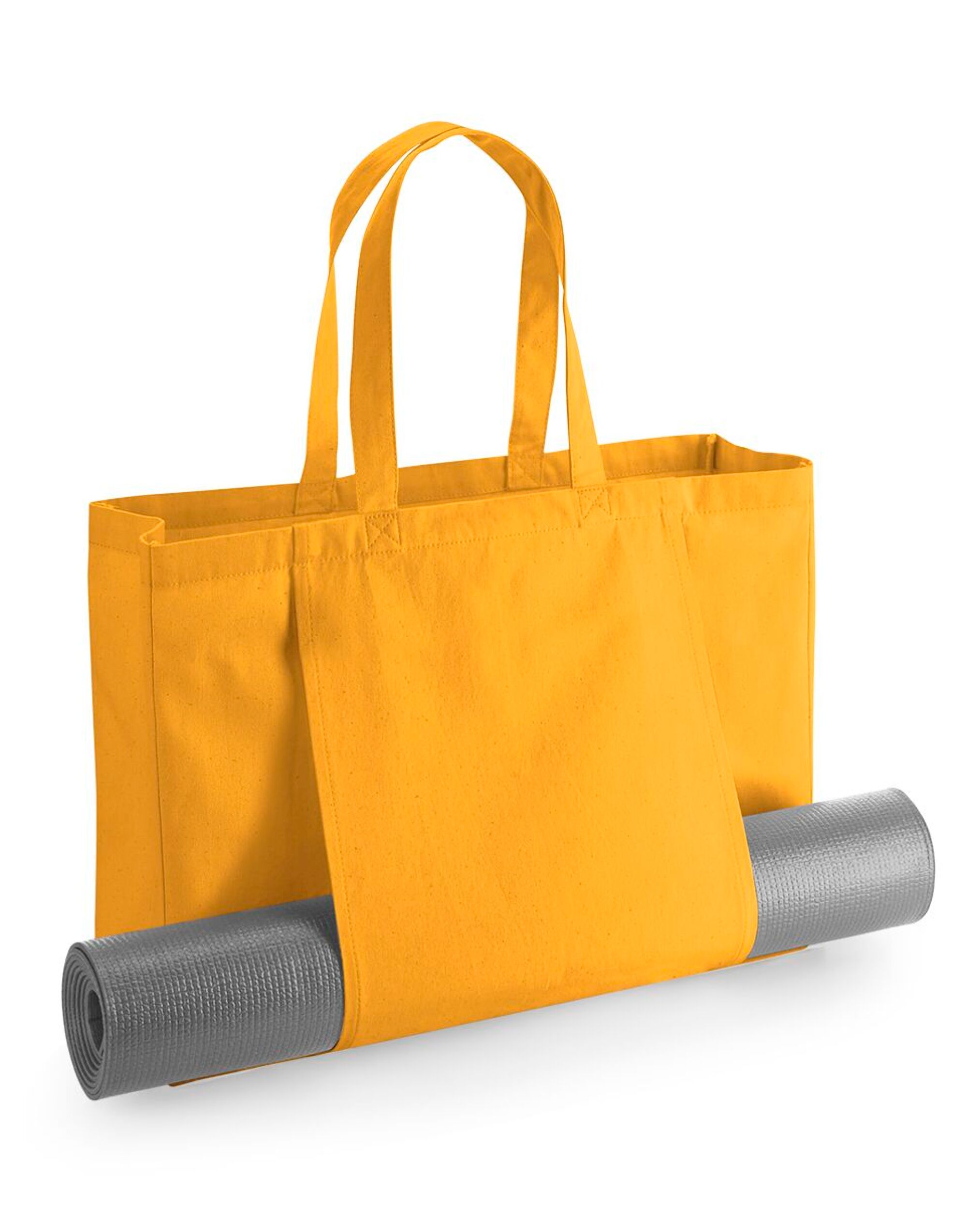 Personalised Organic Yoga Tote Bag | Custom Printed - Image 3