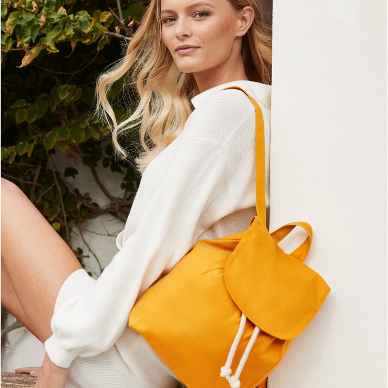 Personalised Organic Mini Rucksack | Custom Printed