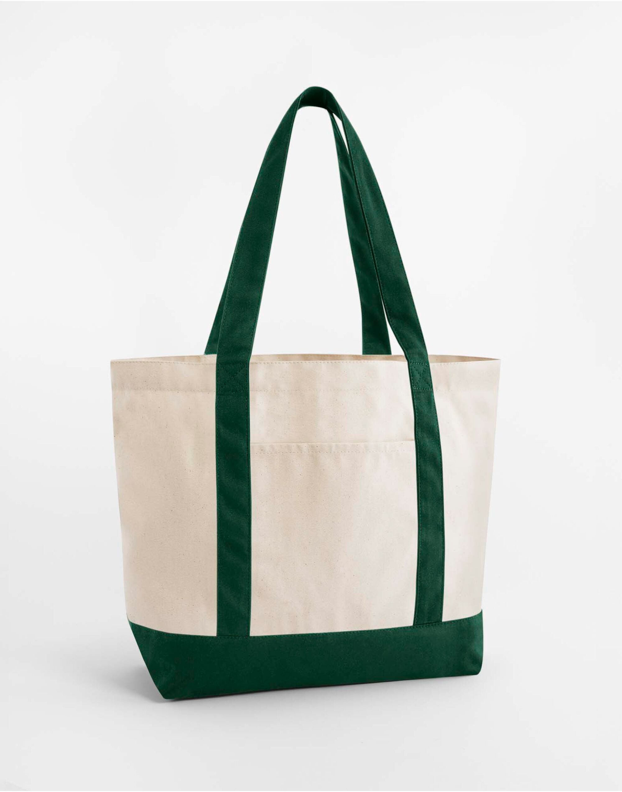 Personalised Organic Varsity Shopper Bag | Custom Printed - Image 4