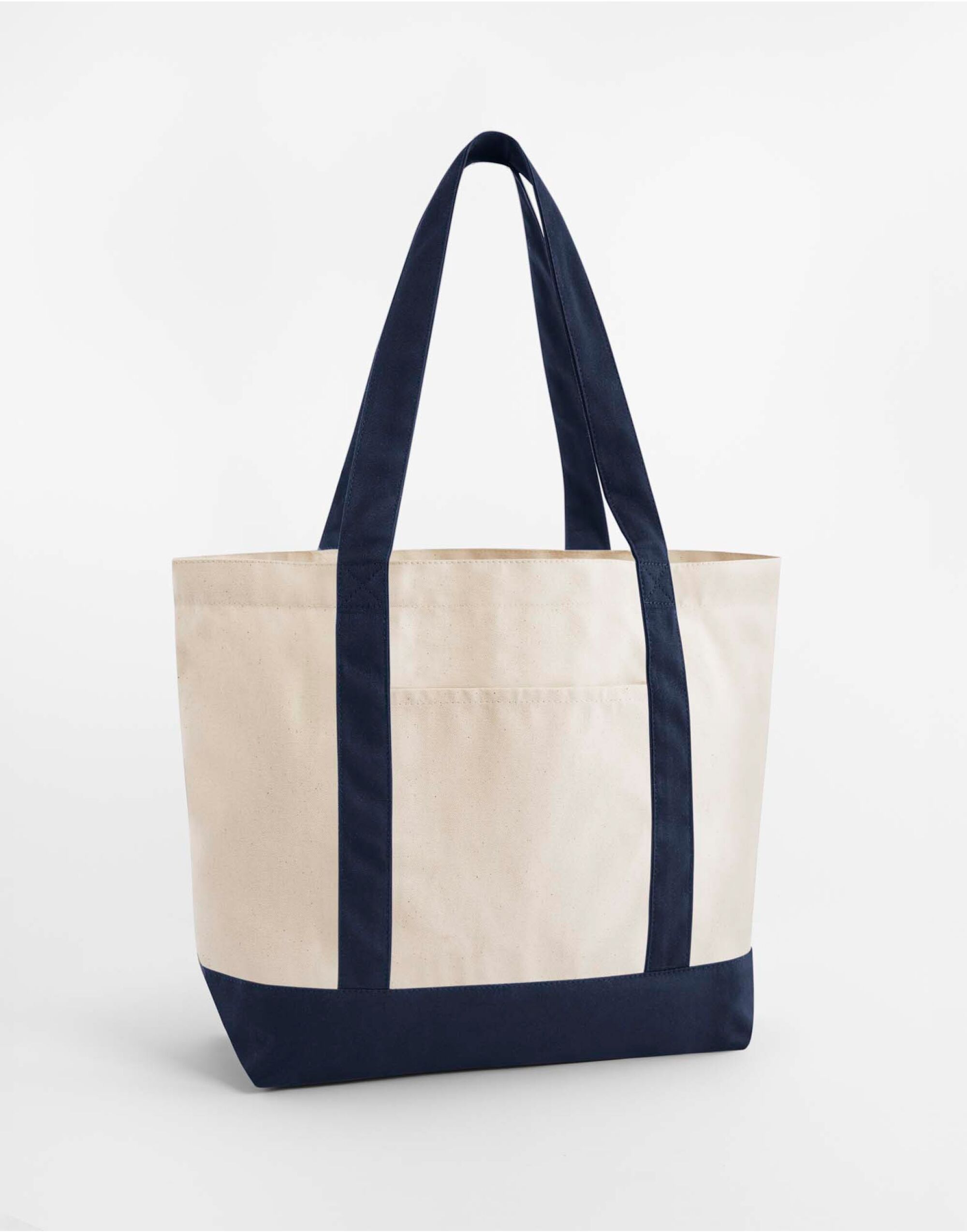 Personalised Organic Varsity Shopper Bag | Custom Printed - Image 5