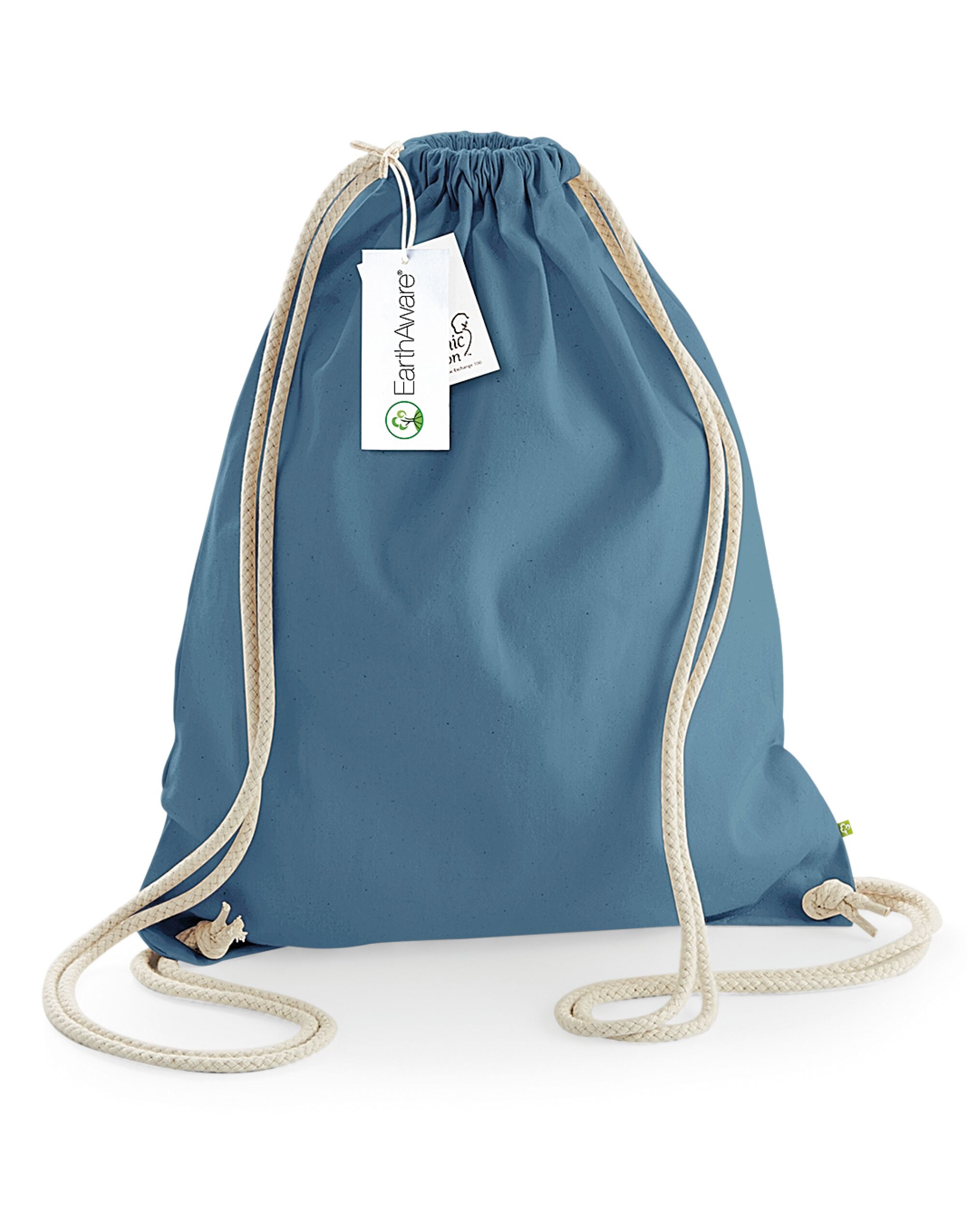 Personalised EarthAware Organic Gymsac | Custom Printed - Image 2