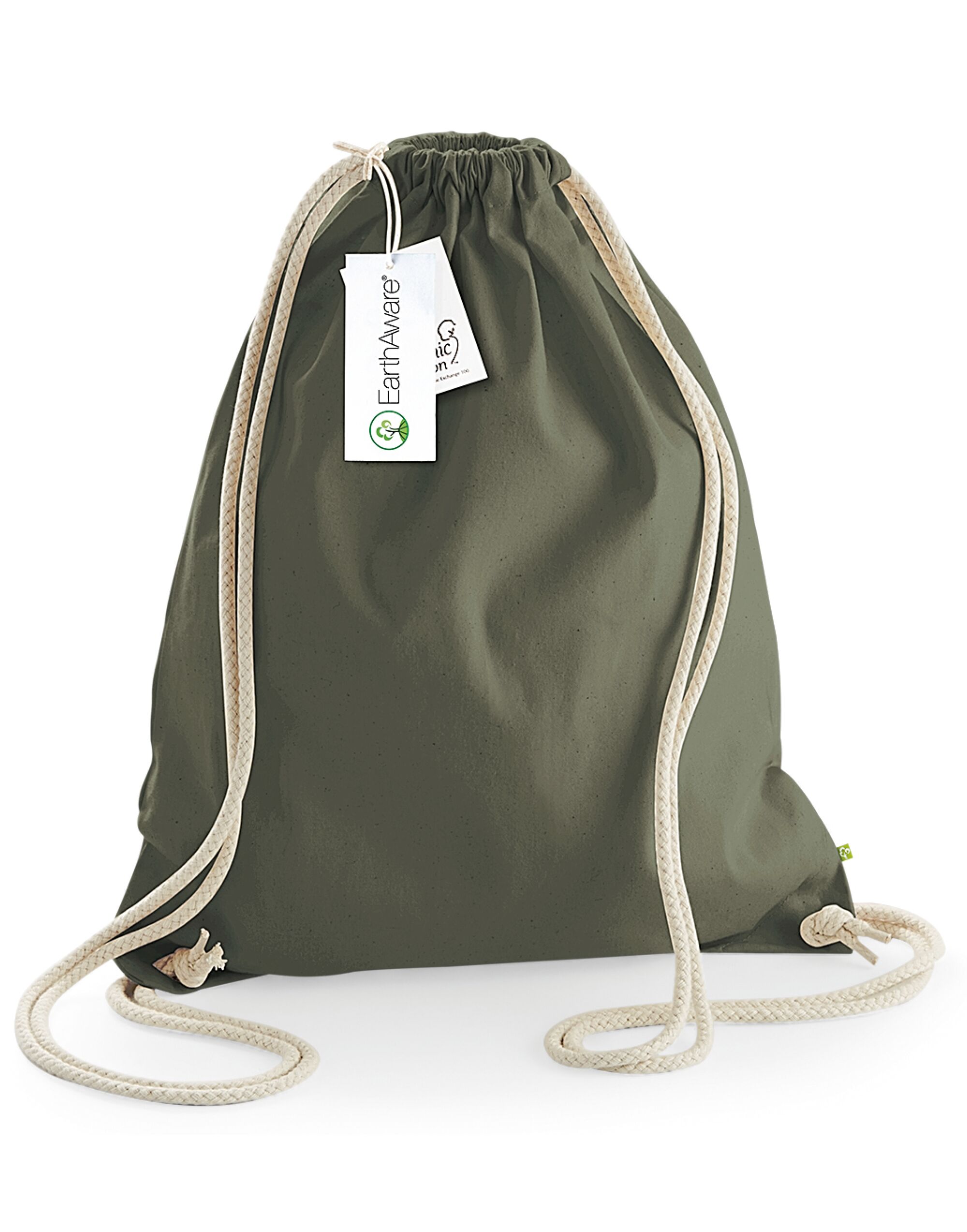Personalised EarthAware Organic Gymsac | Custom Printed - Image 16