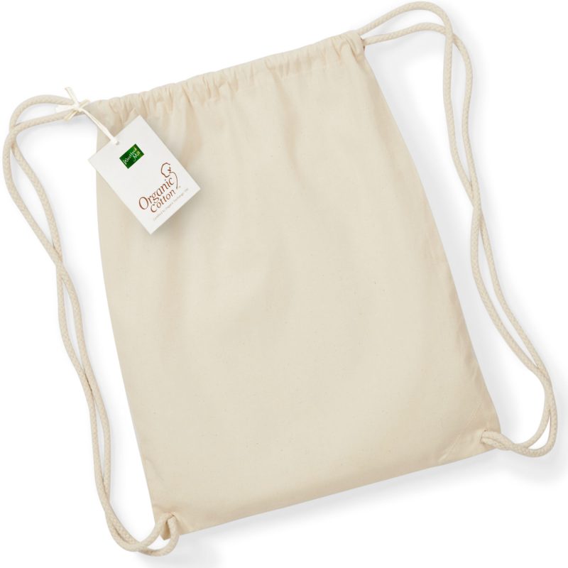 Personalised EarthAware Organic Gymsac | Custom Printed